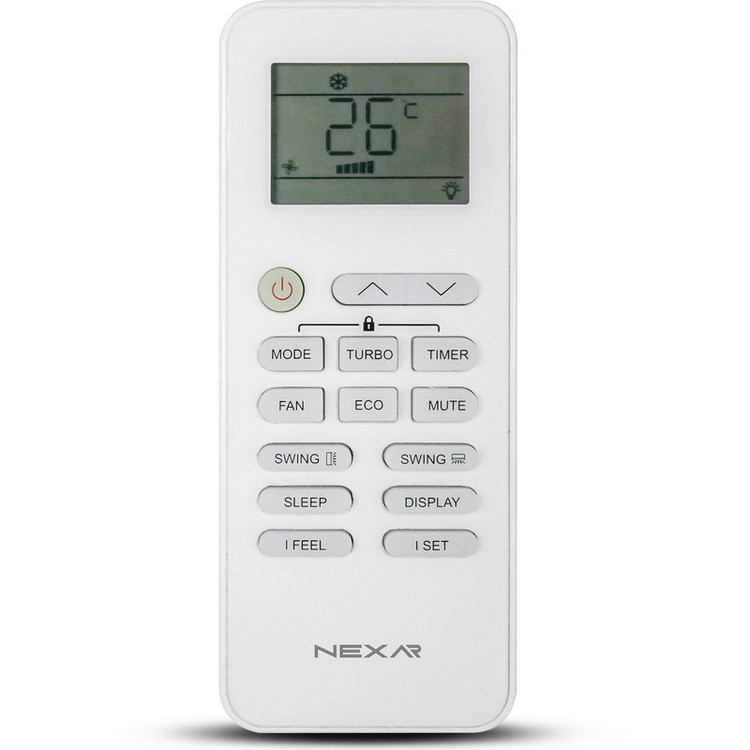 کولر گازی اسپلیت دیواری 12000 دور ثابت نکسار مدل TF12ELN1