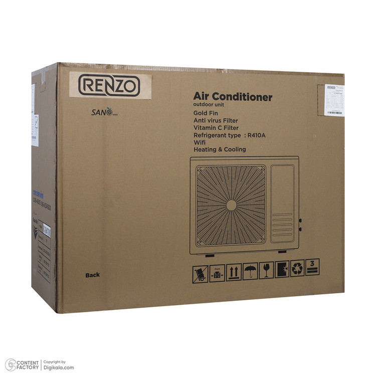 کولر گازی 24 هزار دورثابت التتو مدل EAC-24WH410T1SKWI/O