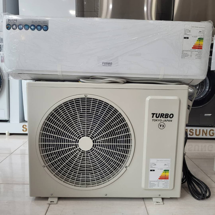 کولر گازی اسپلیت 24000 دور ثابت مدل TB-24HO1RAFB Turbo