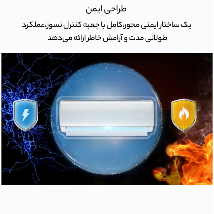کولر گازی 24 هزار تی سی ال مدل TAC-24CHSA1/XA41
