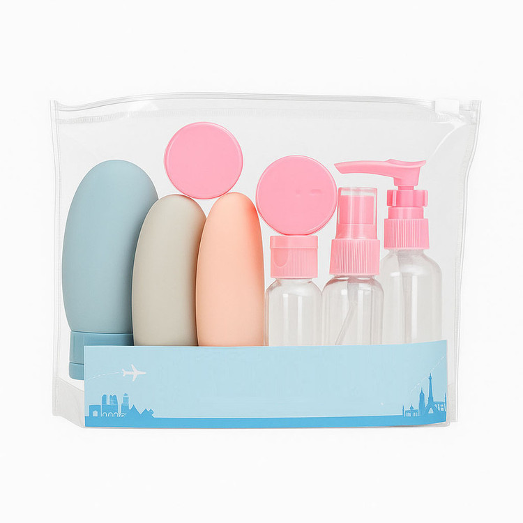 ست مسافرتی آرایشی مدل Angel بسته 8 عددی