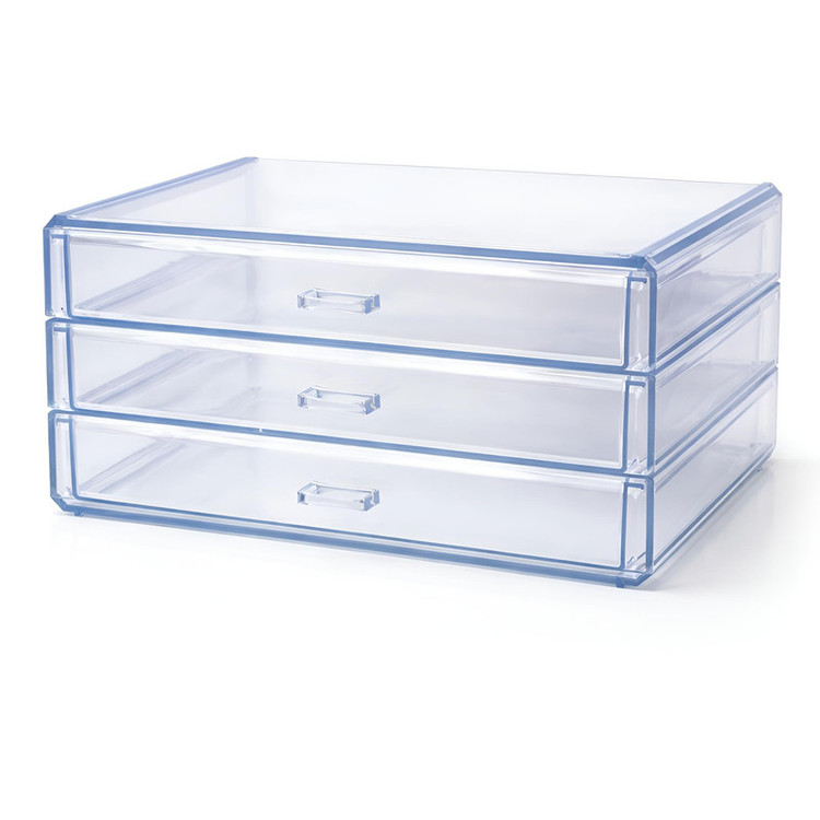 استند لوازم آرایشی مدل سه کشو Stk702