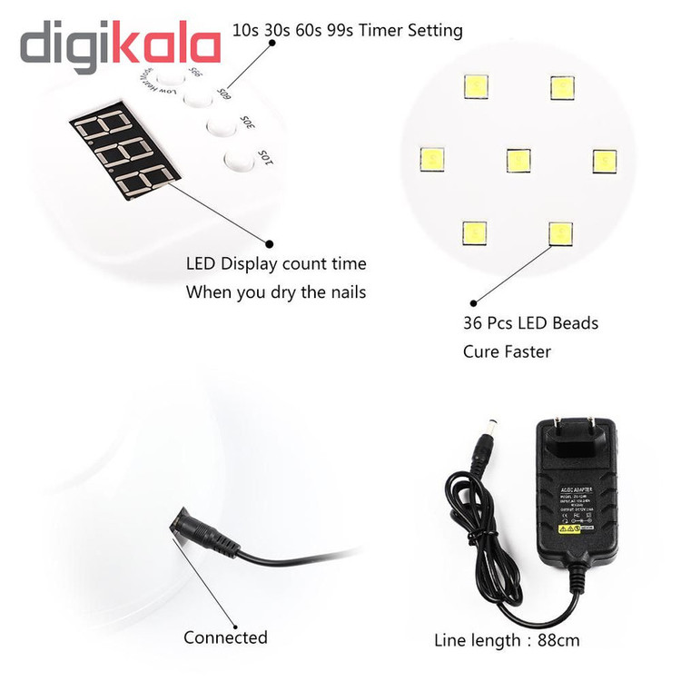 لاک خشک کن سان مدل X5 Plus
