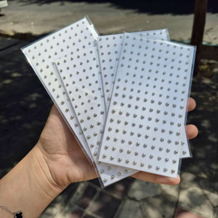 نگین صورت مدل پیرسینگ فیک چسبی بسته 160 عددی