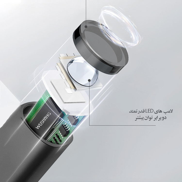 لاک خشک کن ووشنگ مدل شارژی چراغ قوه ای