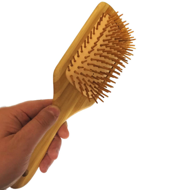 برس مو مدل چوبی