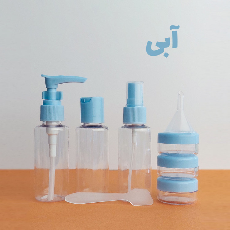 محفظه نگهداری کرم رونا مدل مسافرتی بسته 8 عددی