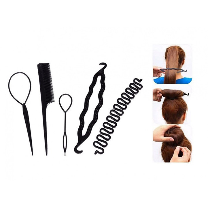 مجموعه ابزار بافت مو کد 06 بسته 6 عددی