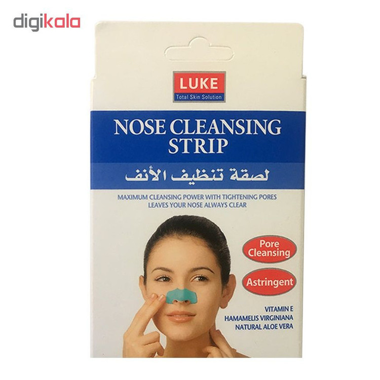 چسب پاک کننده بینی لوک مدل Aloe بسته 6 عددی
