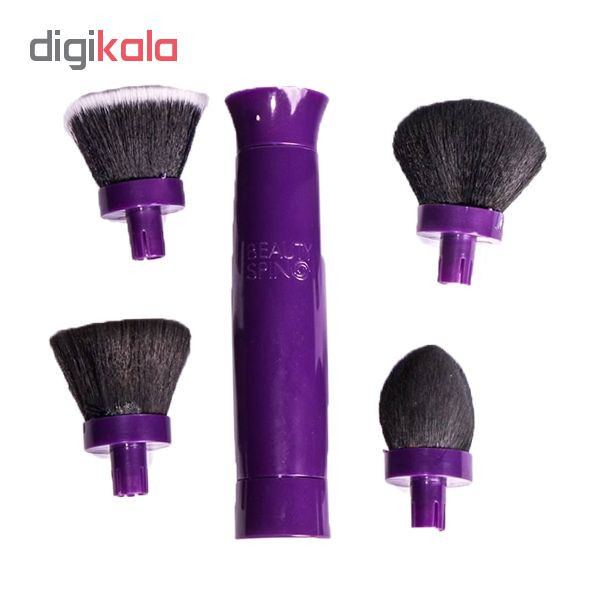 ست برس آرایشی بیوتی اسپین مدل beauty مجموعه 4 عددی