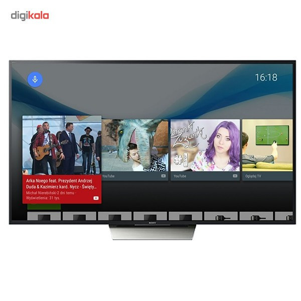 تلویزیون هوشمند ال ای دی سونی سری BRAVIA مدل KD-55X8500D سایز 55 اینچ