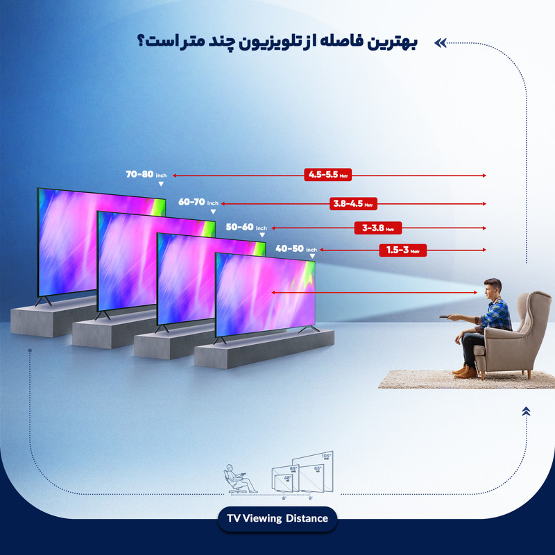 تلویزیون ال ای دی هوشمند سونی مدل 55X80K سایز 55 اینچ