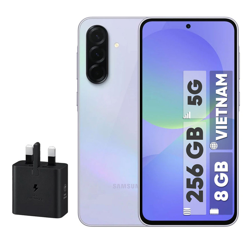 گوشی موبایل سامسونگ مدل Galaxy A36 دو سیم کارت ظرفیت 256 گیگابایت و رم 8 گیگابایت - ویتنام - به همراه شارژر 25 وات سامسونگ