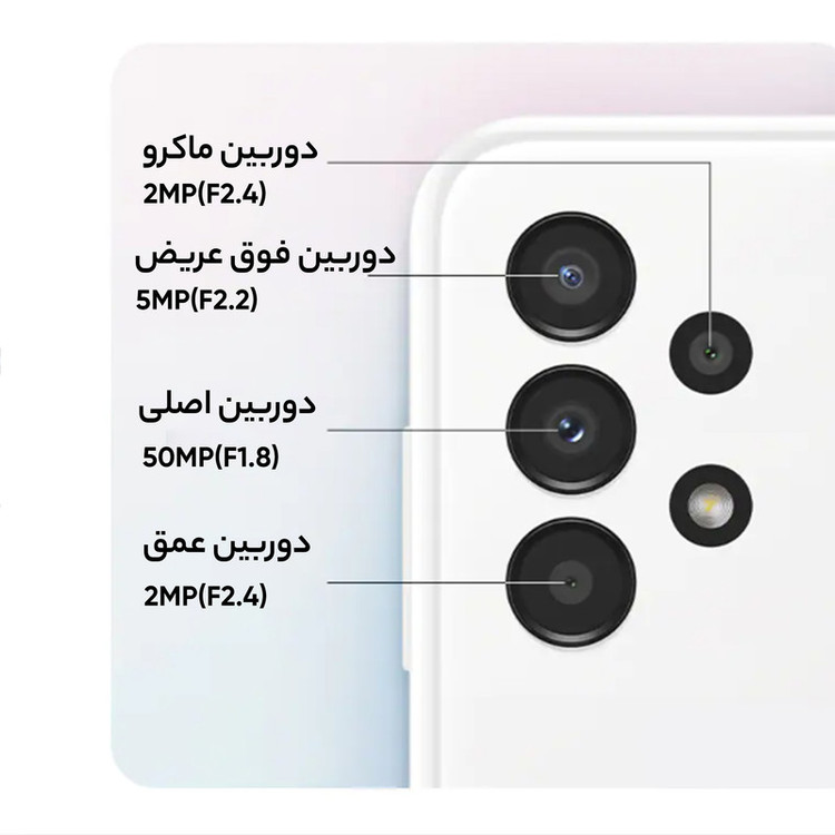 گوشی موبایل سامسونگ مدل Galaxy A13 SM-A135F/DS دو سیم کارت ظرفیت 64 گیگابایت و رم 4 گیگابایت