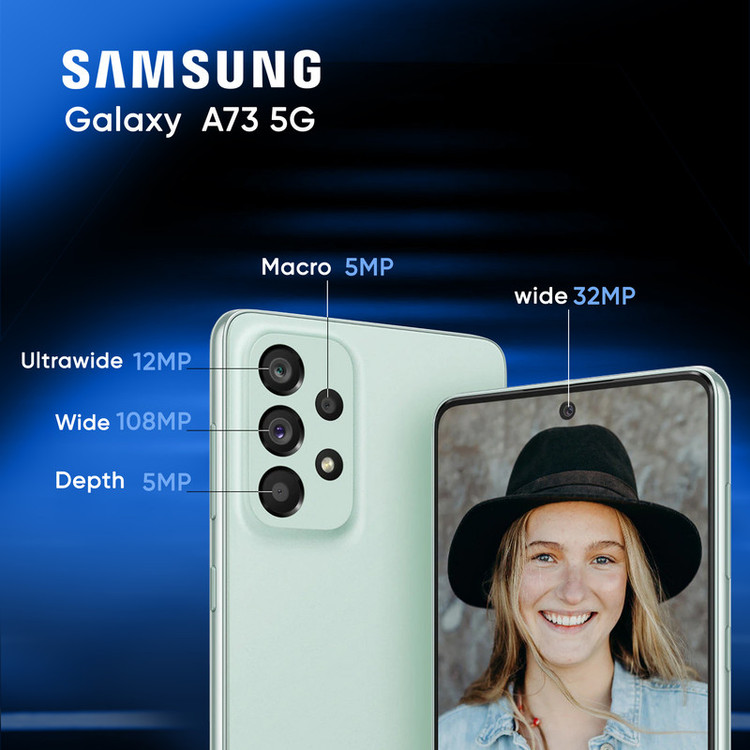 گوشی موبایل سامسونگ مدل Galaxy A73 5G SM-A736B/DS دو سیم کارت ظرفیت 256 گیگابایت و رم 8 گیگابایت
