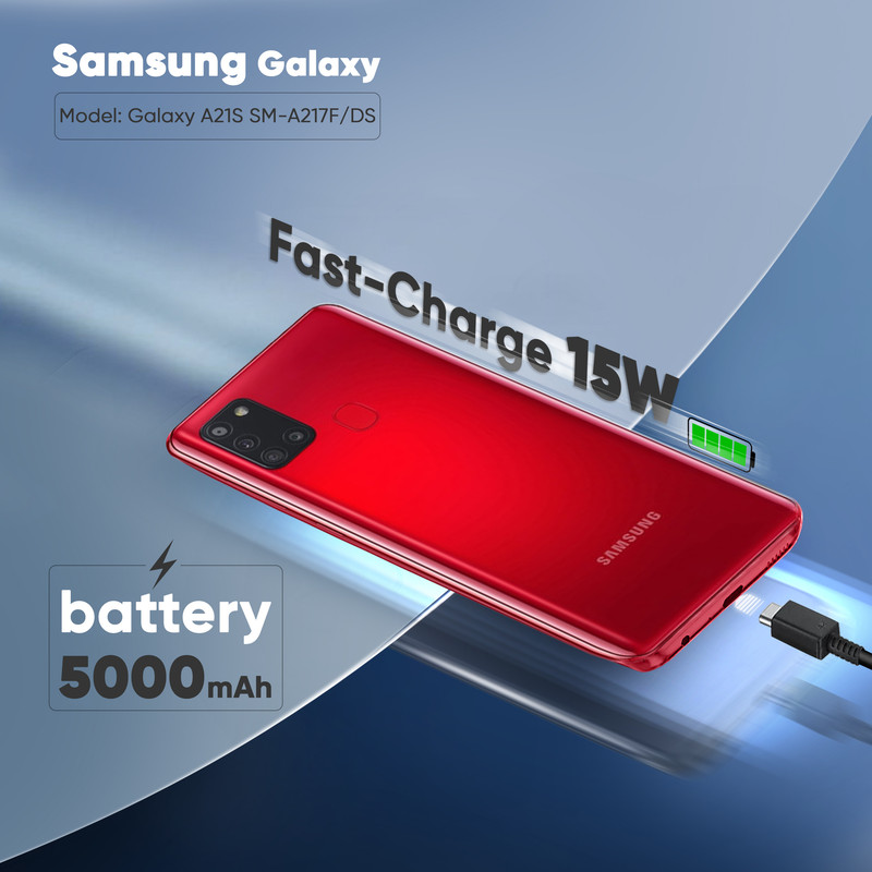 گوشی موبایل سامسونگ مدل Galaxy A21S SM-A217F/DS دو سیمکارت ظرفیت 64 گیگابایت و رم 4 گیگابایت
