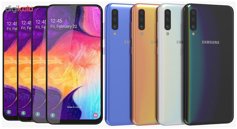 گوشی موبایل سامسونگ مدل Galaxy A50 SM-A505F/DS دو سیم کارت ظرفیت 128گیگابایت