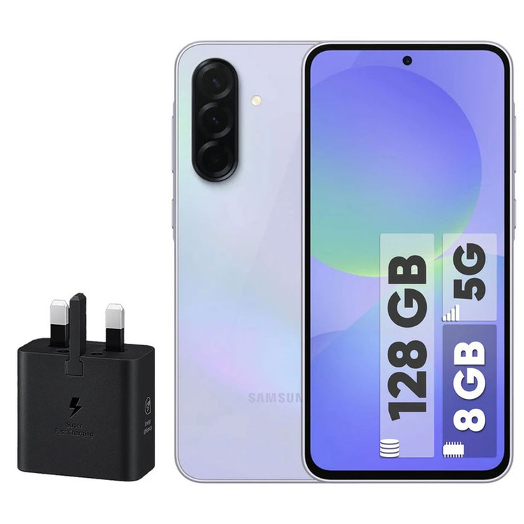 گوشی موبایل سامسونگ مدل Galaxy A36 دو سیم کارت ظرفیت 128 گیگابایت و رم 8 گیگابایت - به همراه شارژر 25 وات سامسونگ