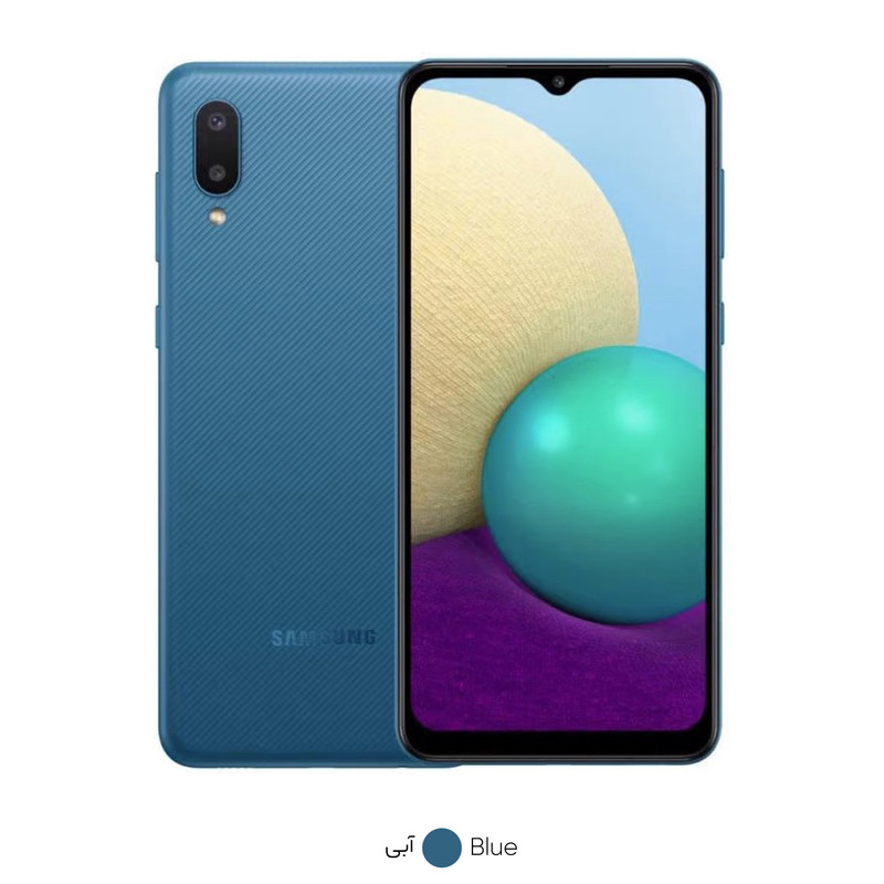 گوشی موبایل سامسونگ مدل Galaxy A02 SM-A022F/DS دو سیم کارت ظرفیت 64 گیگابایت و رم 3 گیگابایت