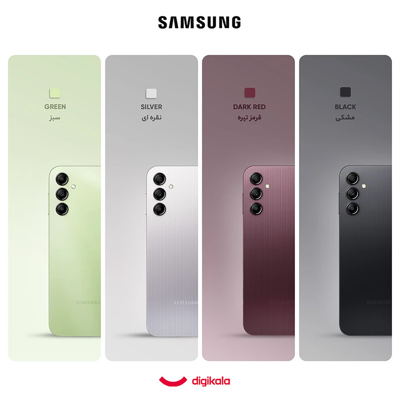 گوشی موبایل سامسونگ مدل Galaxy A24 4G دو سیم کارت ظرفیت 128 گیگابایت و رم 8 گیگابایت