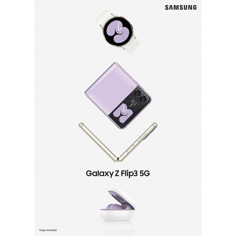 گوشی موبایل سامسونگ مدل Galaxy Z Flip3 5G ظرفیت 256 گیگابایت و رم 8 گیگابایت