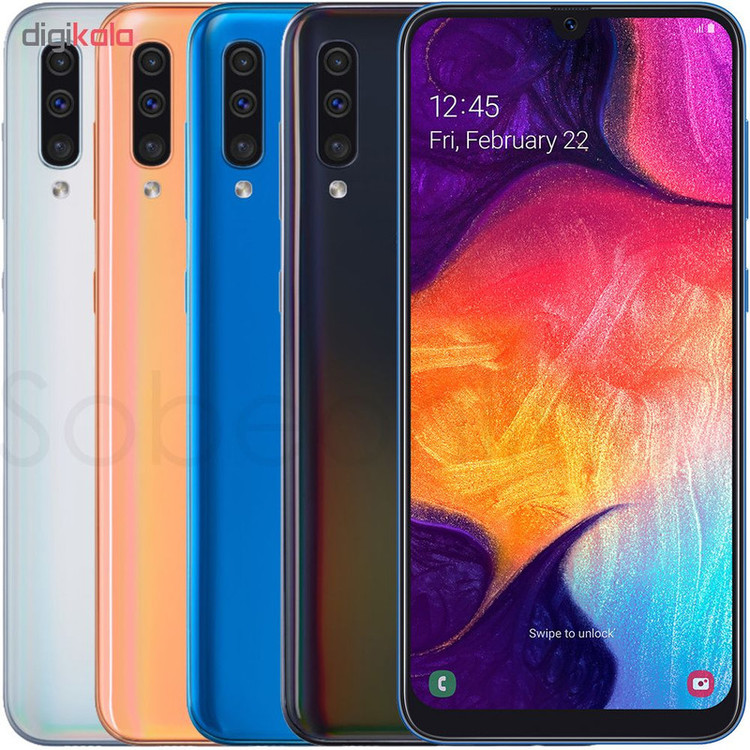 گوشی موبایل سامسونگ مدل Galaxy A50 SM-A505F/DS دو سیم کارت ظرفیت 64 گیگابایت همراه با رم 4 گیگابایت