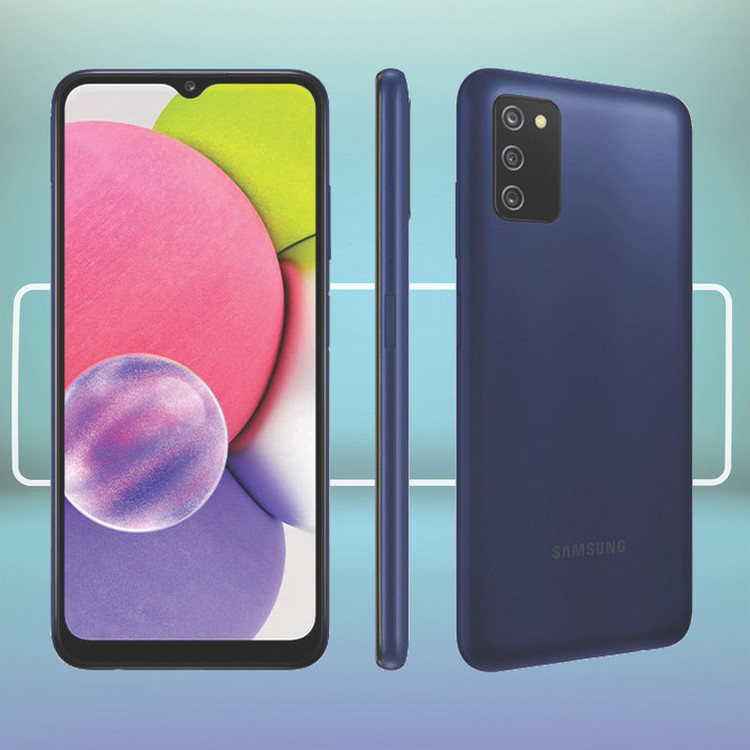 گوشی موبایل سامسونگ مدل Galaxy A03s SM-A037F/DS دو سیم کارت ظرفیت 32 گیگابایت و رم 3 گیگابایت