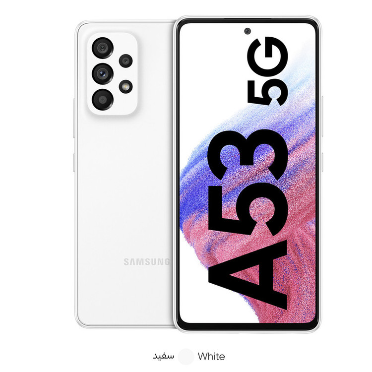 گوشی موبایل سامسونگ مدل GALAXY A53 5G دو سیم کارت ظرفیت 256 گیگابایت و رم 8 گیگابایت به همراه شارژر سامسونگ - ویتنام