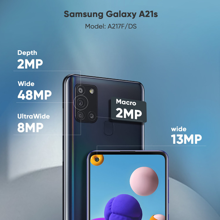 گوشی موبایل سامسونگ مدل Galaxy A21s A217F/DS دو سیم کارت ظرفیت 128 گیگابایت