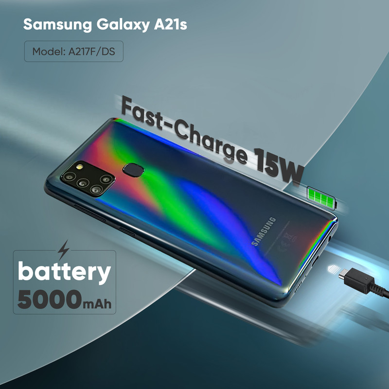 گوشی موبایل سامسونگ مدل Galaxy A21s A217F/DS دو سیم کارت ظرفیت 128 گیگابایت