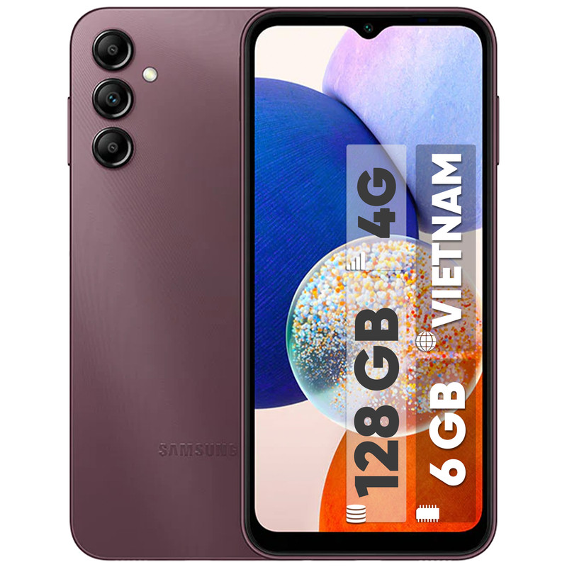 گوشی موبایل سامسونگ مدل Galaxy A14 دو سیم کارت ظرفیت 128 گیگابایت و رم 6 گیگابایت - ویتنام