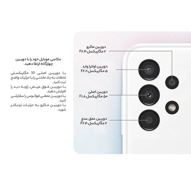 گوشی موبایل سامسونگ مدل Galaxy A13 SM-A137F/DS دو سیم کارت ظرفیت 64 گیگابایت و رم 4 گیگابایت