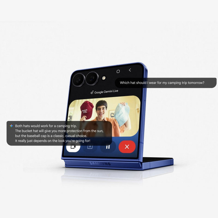 گوشی موبایل سامسونگ مدل Galaxy Z Flip 7 تک سیمکارت ظرفیت 256 گیگابایت و رم 12 گیگابایت - ویتنام - به همراه هدیه اسپیکر بلوتوثی جی بی ال مدل Clip 2