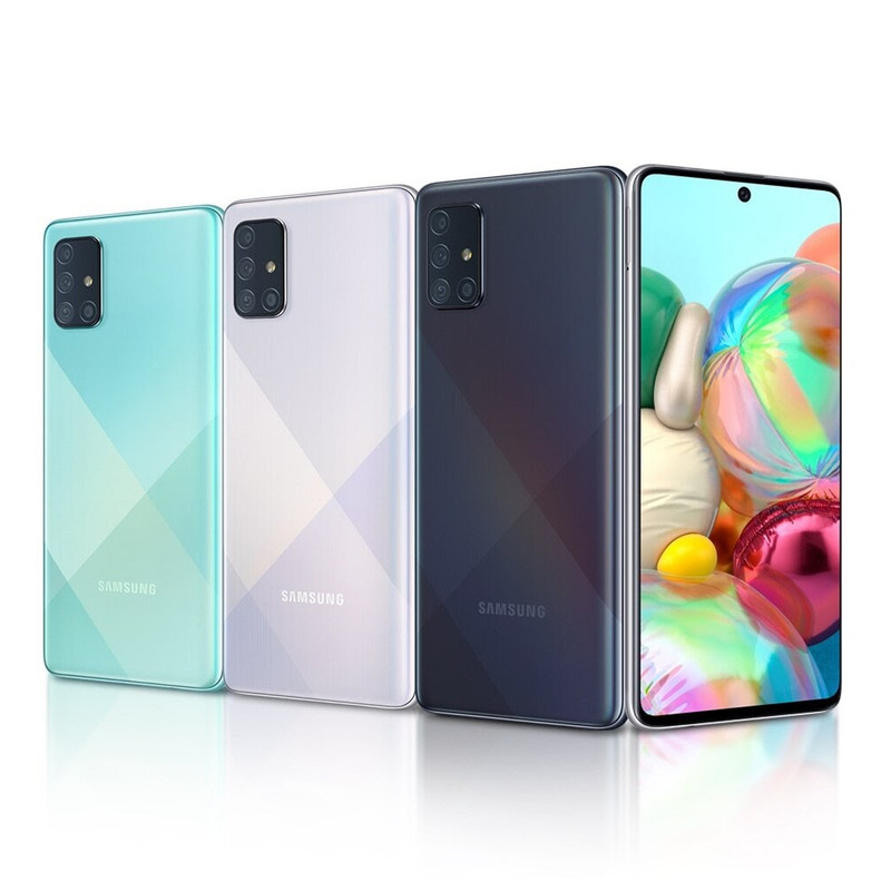 گوشی موبایل سامسونگ مدل Galaxy A71 SM-A715F/DS دو سیمکارت ظرفیت 128 گیگابایت همراه با رم 8 گیگابایت - طرح قیمت شگفت انگیز