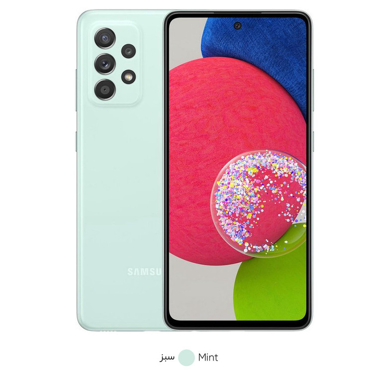 گوشی موبایل سامسونگ مدل Galaxy A73 5G دو سیم کارت ظرفیت 256 گیگابایت و رم 8 گیگابایت به همراه شارژر سامسونگ