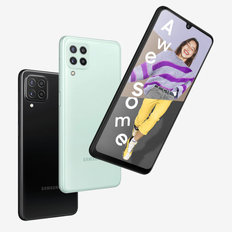 گوشی موبایل سامسونگ مدل Galaxy A22 SM-A225F دو سیم کارت ظرفیت 128 گیگابایت و رم 6 گیگابایت