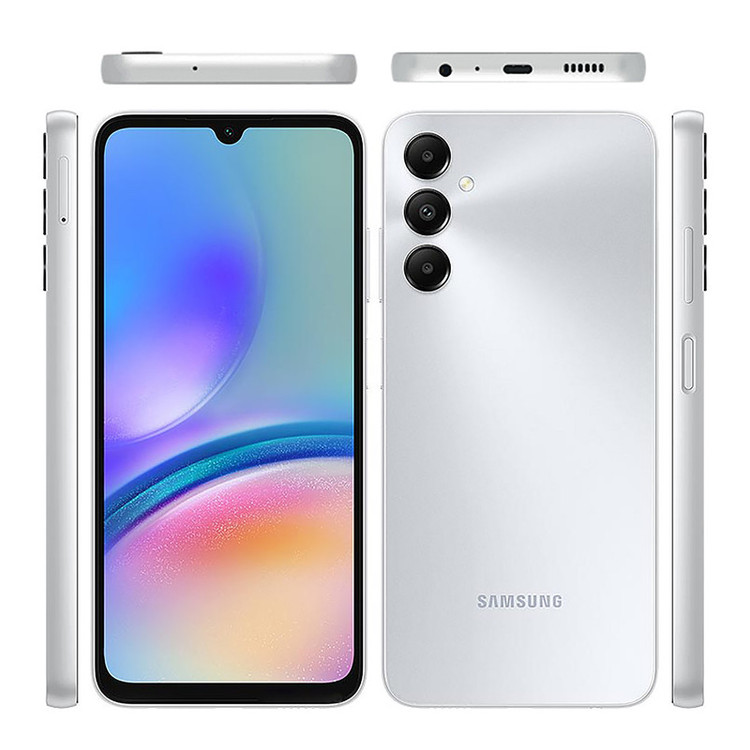 گوشی موبایل سامسونگ مدل Galaxy A05s دو سیم کارت ظرفیت 128 گیگابایت و رم 4 گیگابایت - به همراه شارژر 25 وات سامسونگ