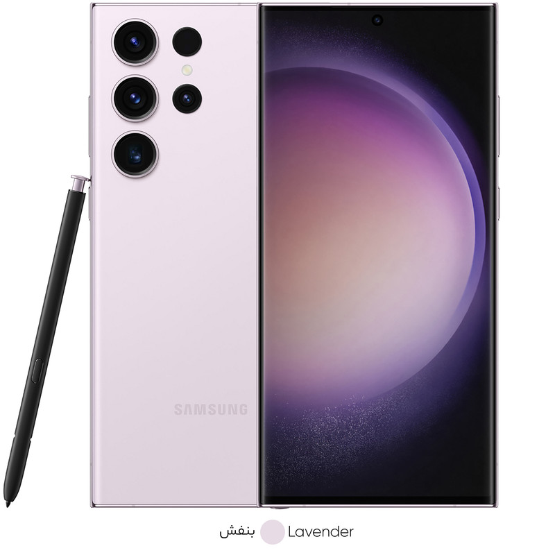 گوشی موبایل سامسونگ مدل Galaxy S23 Ultra دو سیم کارت ظرفیت 256 گیگابایت و رم 12 گیگابایت - ویتنام - به همراه شارژر 45 وات سامسونگ