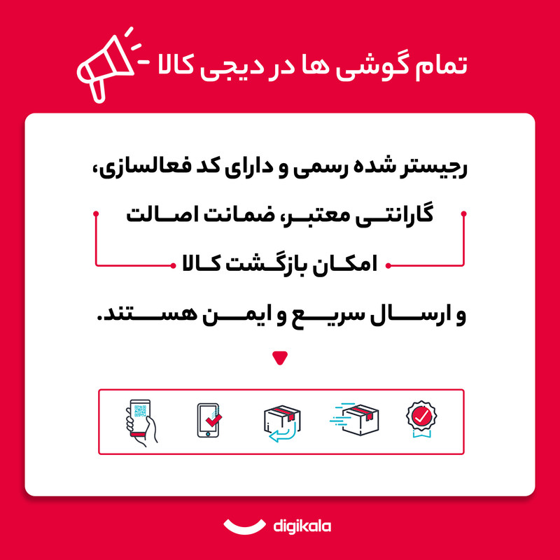 گوشی موبایل سامسونگ مدل Galaxy A55 دو سیم کارت ظرفیت 256 گیگابایت و رم 8 گیگابایت - ویتنام - به همراه شارژر 25 واتی سامسونگ، هدفون بلوتوثی انکر مدل Soundcore R50i، محافظ صفحه نمایش و قاب ژلهای