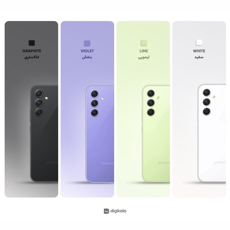 گوشی موبایل سامسونگ مدل Galaxy A54 5G دو سیم کارت ظرفیت 128 گیگابایت و رم 6 گیگابایت - ویتنام