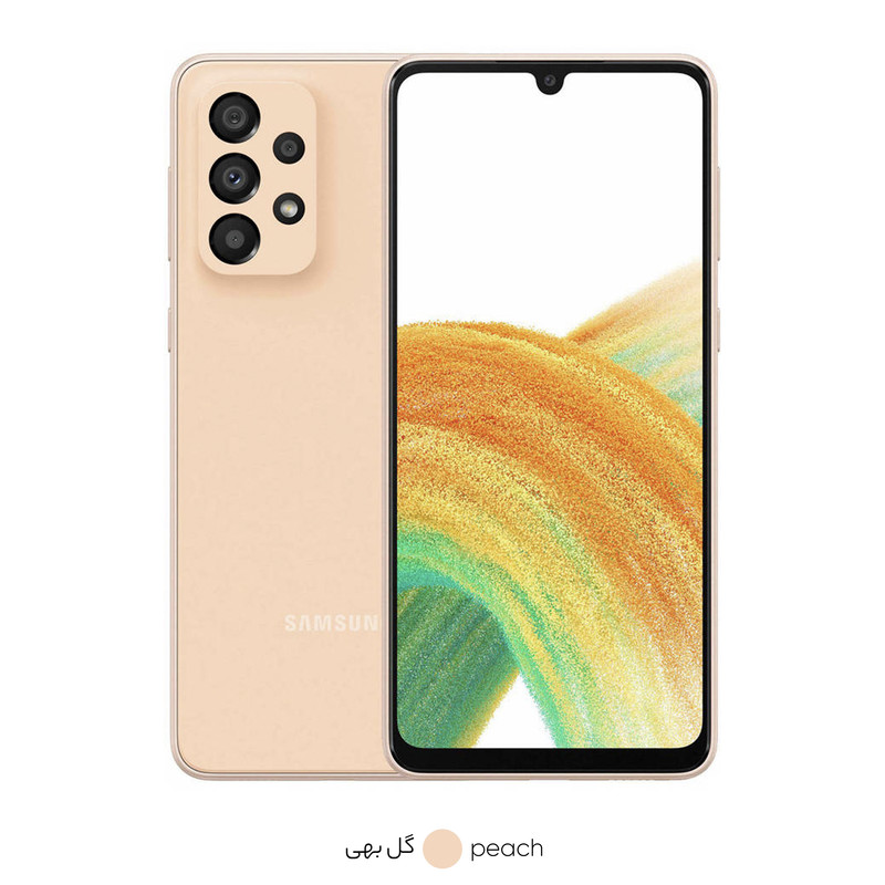 گوشی موبایل سامسونگ مدل Galaxy A33 5G دو سیم کارت ظرفیت 128 گیگابایت و رم 8 گیگابایت به همراه شارژر سامسونگ - ویتنام