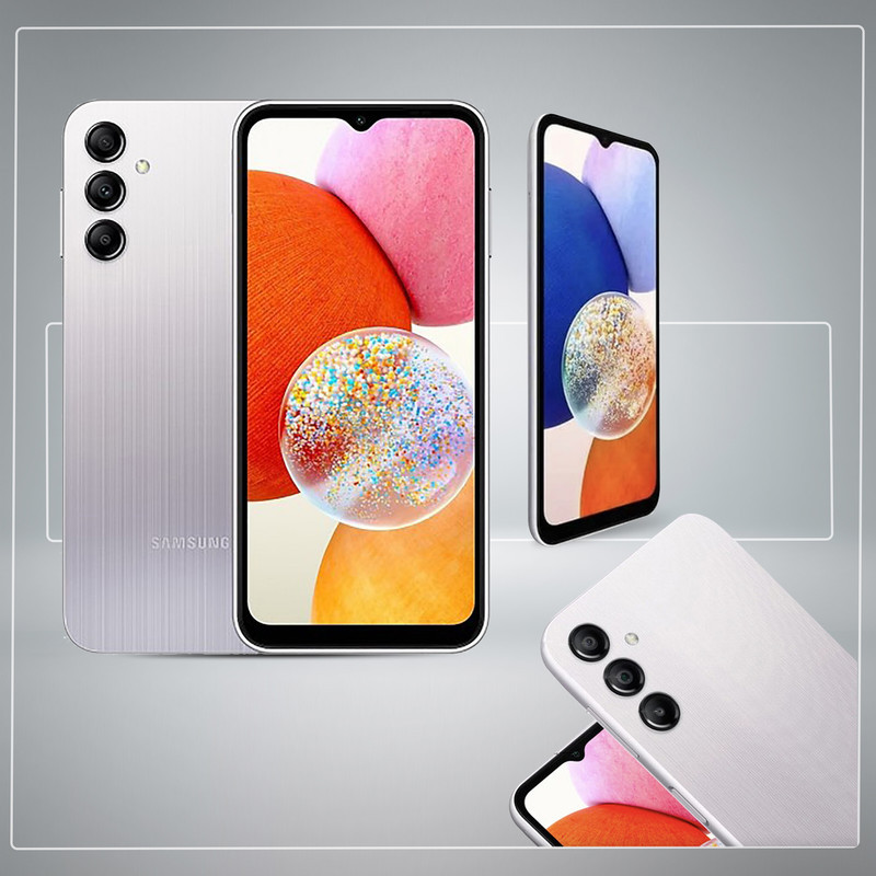 گوشی موبایل سامسونگ مدل Galaxy A14 دو سیم کارت ظرفیت 128 گیگابایت و رم 4 گیگابایت به همراه شارژر 15وات سامسونگ - ویتنام