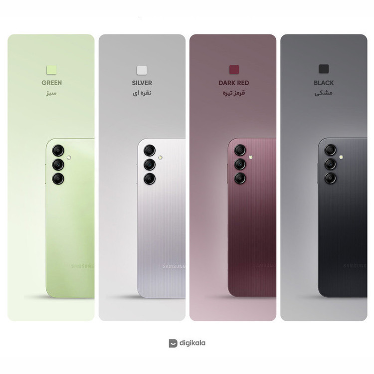 گوشی موبایل سامسونگ مدل Galaxy A14 دو سیم کارت ظرفیت 64 گیگابایت و رم 4 گیگابایت به همراه شارژر سامسونگ - ویتنام