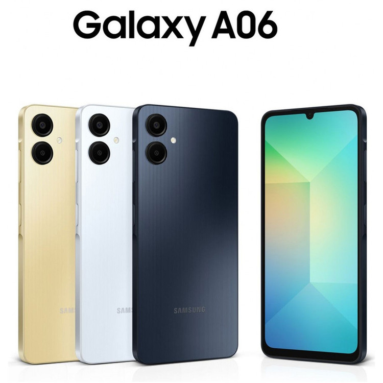 گوشی موبایل سامسونگ مدل Galaxy A06 دو سیم کارت ظرفیت 64 گیگابایت و رم 4 گیگابایت - به همراه بسته اینترنت 100 گیگابایتی یک ماهه همراه اول