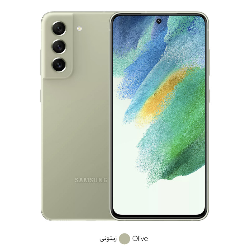 گوشی موبایل سامسونگ مدل Galaxy S21 FE 5G دو سیم کارت ظرفیت 256 گیگابایت و رم 8 گیگابایت به همراه شارژر سامسونگ