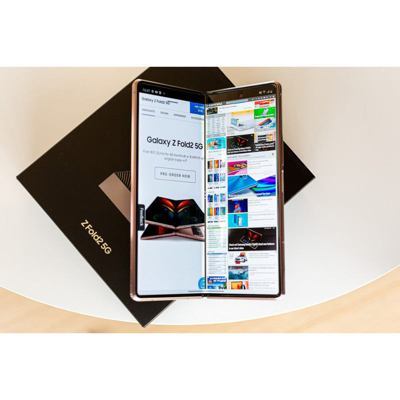 گوشی موبایل سامسونگ مدل Galaxy Z Fold2 5G SM-F916B تک سیمکارت ظرفیت 256 گیگابایت و رم 12 گیگابایت
