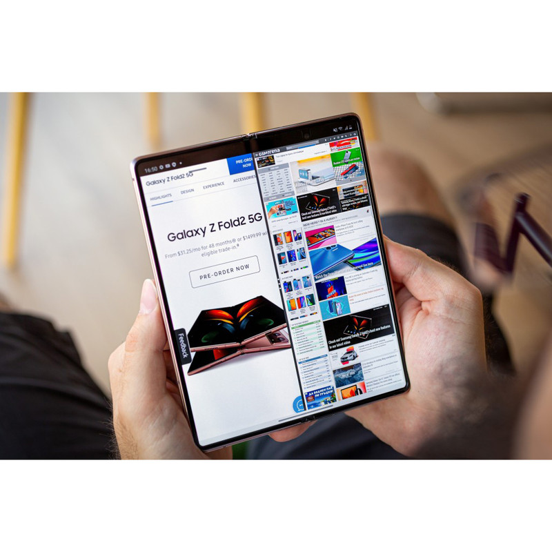 گوشی موبایل سامسونگ مدل Galaxy Z Fold2 5G SM-F916B تک سیمکارت ظرفیت 256 گیگابایت و رم 12 گیگابایت