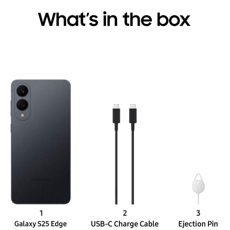 گوشی موبایل سامسونگ مدل Galaxy S25 Edge دو سیم کارت ظرفیت 256 گیگابایت و رم 12 گیگابایت - ویتنام