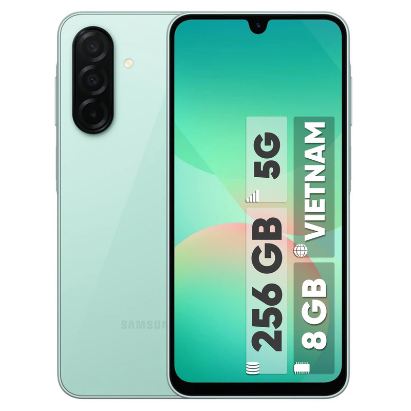 گوشی موبایل سامسونگ مدل Galaxy A26 دو سیم کارت ظرفیت 256 گیگابایت و رم 8 گیگابایت - ویتنام - به همراه شارژر 25 وات انکر