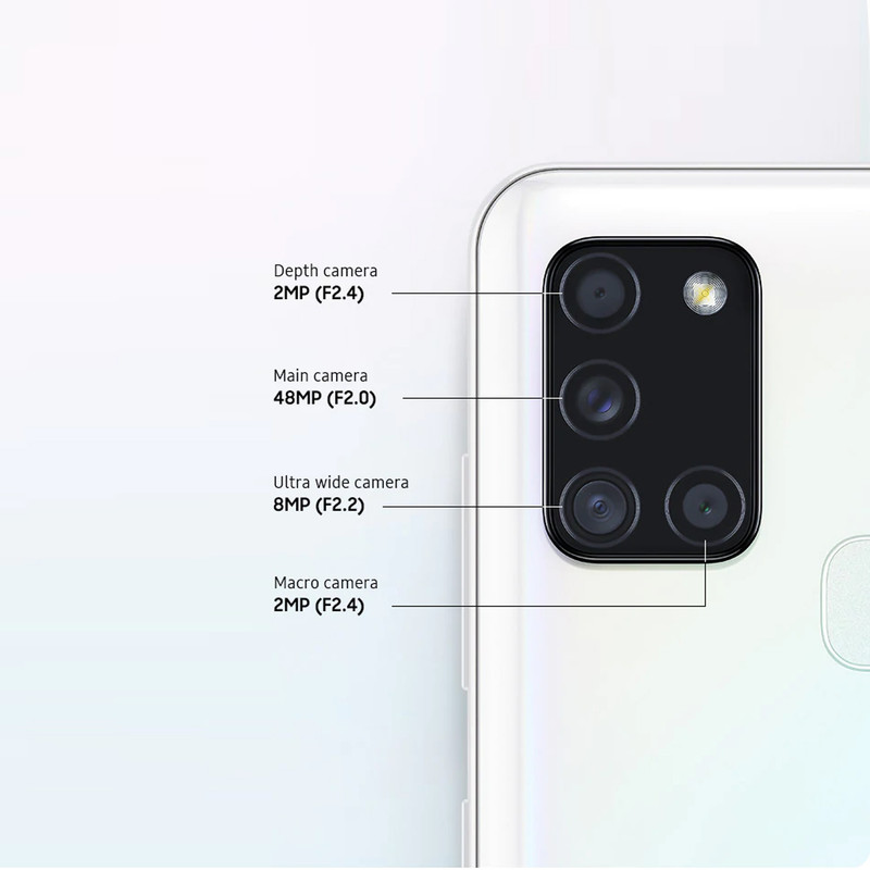گوشی موبایل سامسونگ مدل GALAXY A21S SM-A217F/DS دو سیم کارت ظرفیت 128 گیگابایت و رم 6 گیگابایت